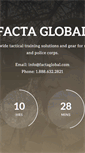 Mobile Screenshot of factaglobal.com