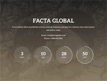 Tablet Screenshot of factaglobal.com